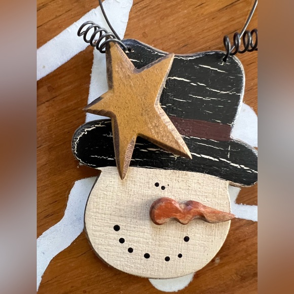 Ornament Lot (5) Vintage- Primitive- Rustic 🎄 - Picture 3 of 8